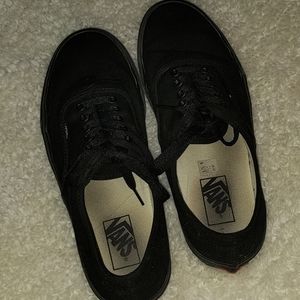 All black vans